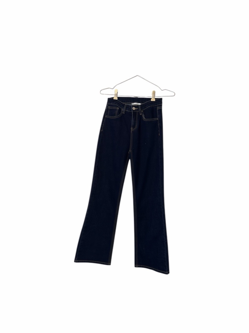 Lands end girls sz 14 stretch bootcut High-Rise Dark Blue Jeans nwt